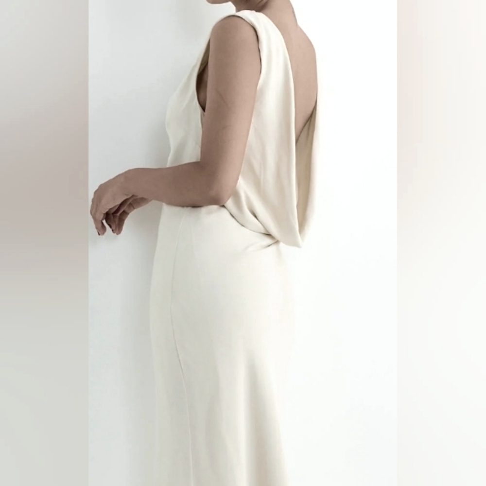 White Midi Dress